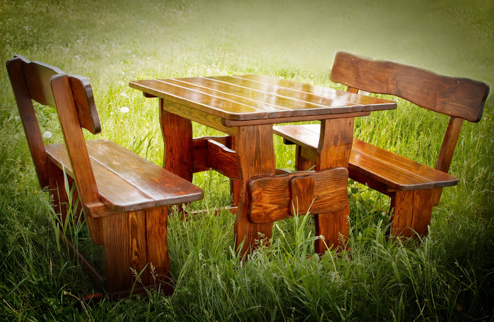 Деревянные столы и лавки для беседки – своими руками на долгие годы!